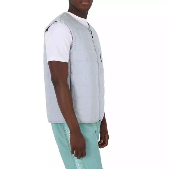 Rains Silver Gray Quilted Liner Vest XL Waterproof Rainproof Jacket Puffer Pad - Picture 4 of 16